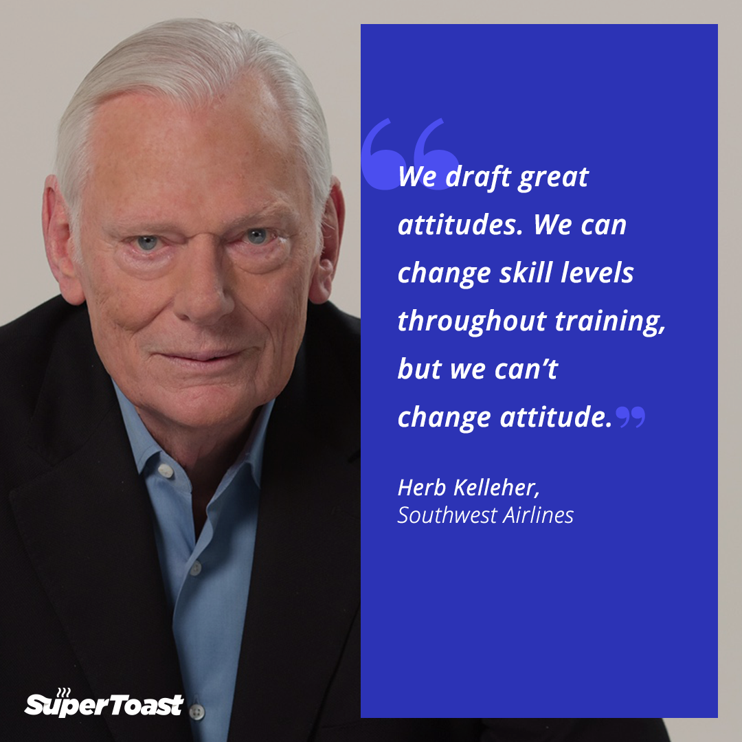 “We draft great attitudes. We can change skill levels throughout