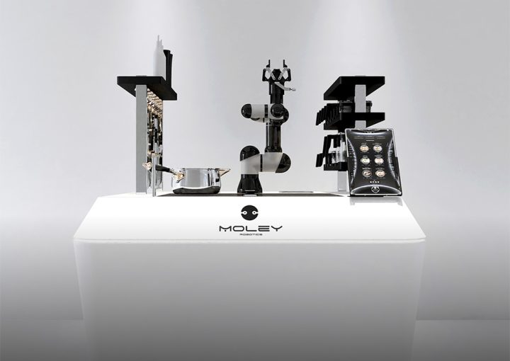 Moley Robotics: bancadas de cozinha robóticas