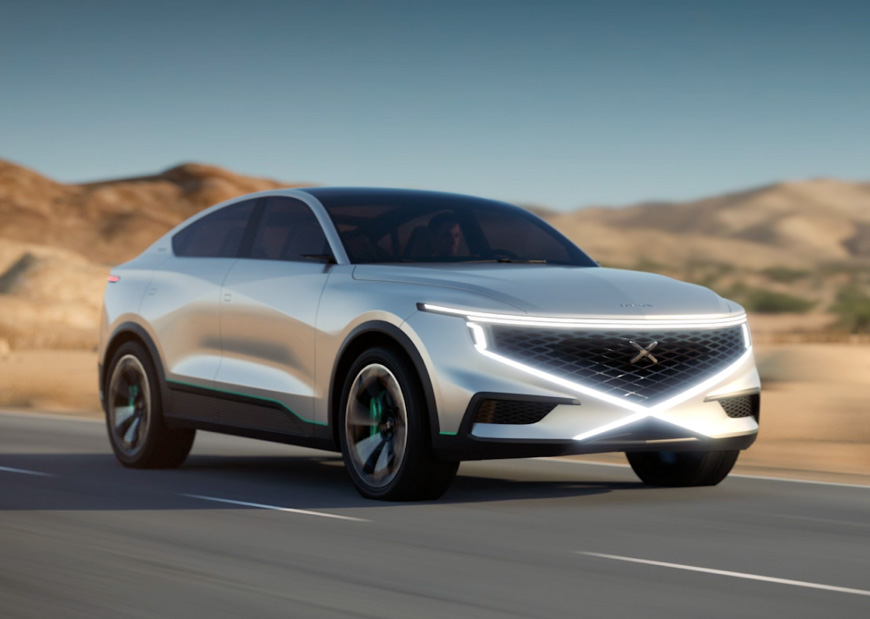 NamX marca de carros movidos a hidrogénio