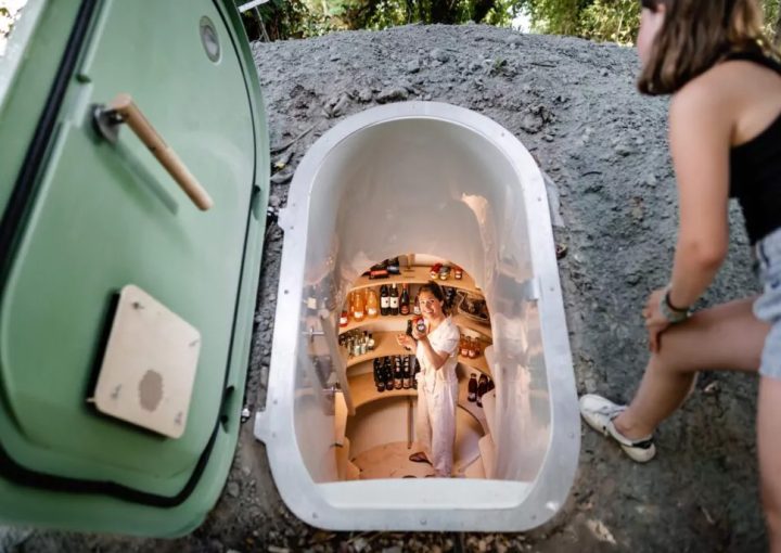 Groundfridge frigorífico subterrâneo