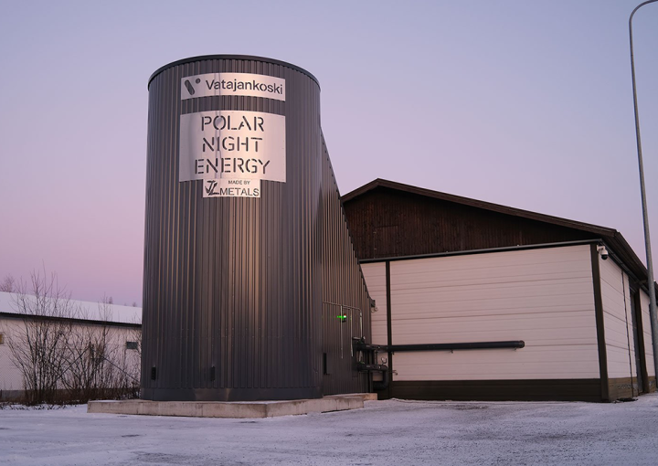 Bateria de areia Polar Night Energy