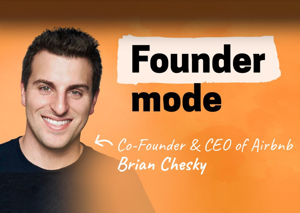 Brian Chesky Founder mode