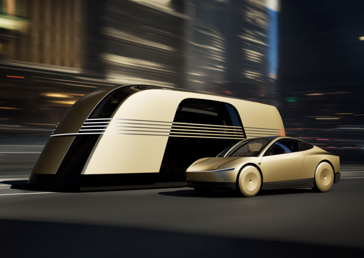 robotaxi e robovan Tesla