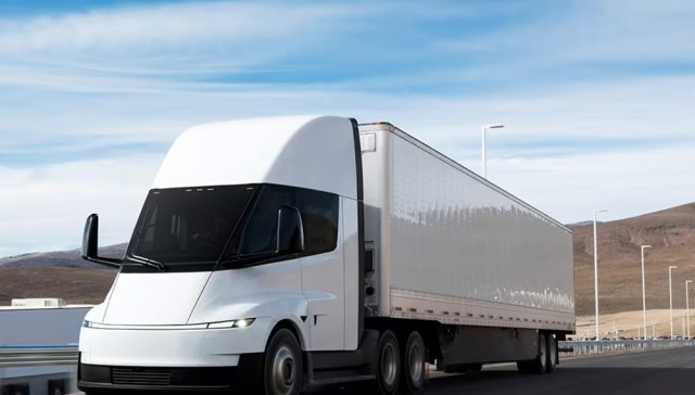 semi tesla site